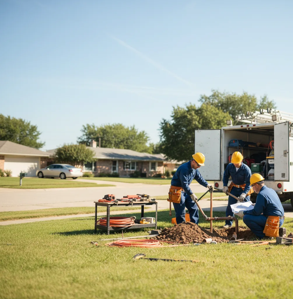 Sewer Line Repair in Borger, TX